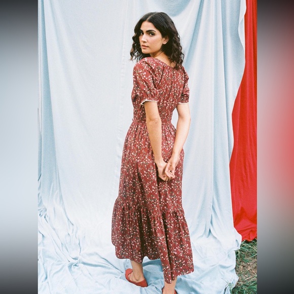 Christy Dawn Rouge Rosette Brynne Dress - Picture 3 of 5